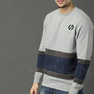 Sudaderas de manga larga para hombre con forro polar antipastillas y costuras duraderas con opción de etiqueta privada - Product Image 4