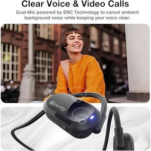 UU000136 Auricolari Sportivi Wireless Bluetooth Open-Ear con Doppio Microfono e Conduzione Aerea Reale Compatibili - Product Image 2