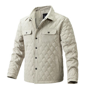 Chaqueta de Hombre Nueva, Transfronteriza, Moderna, Informal, con Cuello Alto, Talla XL, para Otoño e Invierno, Ajustada, Impermeable y Cortavientos - Product Image 2