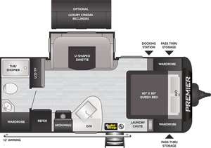 DESCUENTO Autocaravana KeystoneS P-r-e-m-i-e-r 19F-B Usada del 2022 - Product Image 2