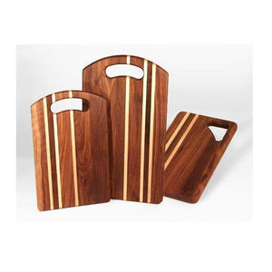 Tabla de cortar de madera Tabla de cortar Hotel Utensilios de cocina para el hogar Moderno contemporáneo con lazo colgante Tabla de queso Acero inoxidable - Product Image 4