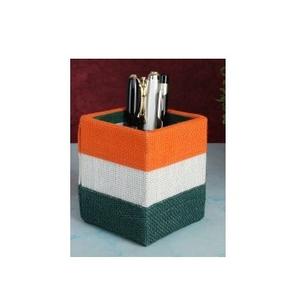 Nouveaux arrivages Porte-crayon en jute Porte-stylo robuste et durable à l'aspect moderne pour le bureau, l'école et la table en vente en gros - Product Image 6