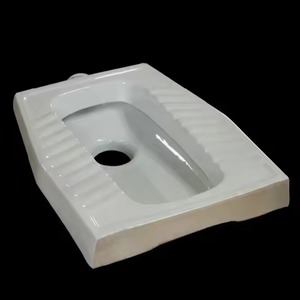 Vistaar Modern Ceramic Squatting Toilet Pan White Precio bajo para Africa Market India - Product Image 6