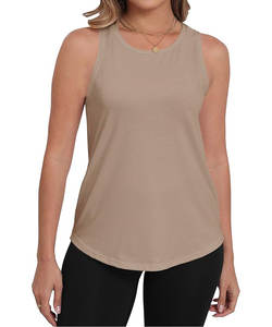 Femmes décontracté été sans manches débardeurs coupe ample tricoté tunique chemise brodé plume décoration col rond respirant - Product Image 2