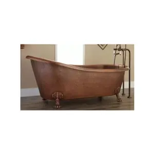 Indian Supplier Handmade Rust Free Copper Bathtub for Hotel Decor Luxury Copper Bath Tub for Sale by Robin Export