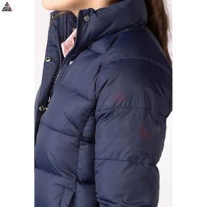 Top vente imprimé conception coton tricoté toile femmes doudoune respirant coupe-vent vêtements d'hiver nouveauté - Product Image 3