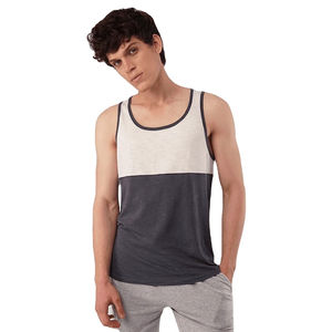 Débardeur de sport unisexe personnalisé en coton délavé, respirant, anti-humidité, tricoté uni, imprimé pour la musculation - Product Image 6