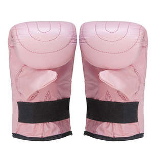 Gants de boxe unisexes personnalisés en cuir pleine fleur, haute qualité, pour entraînement intensif, anti-humidité, antidérapants, ajustables - Product Image 4