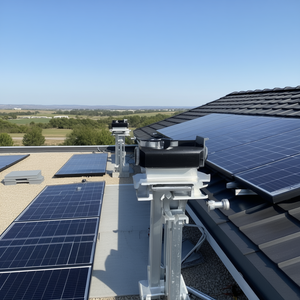 Abrazadera de extremo anodizada universal para techo solar, modelo RT3-01-UE-30 APEX, para techos de carport - Product Image 3
