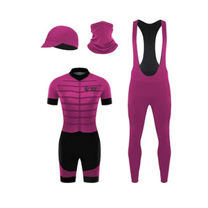 Conjunto de Ciclismo con Logotipo Personalizado de Bajo Pedido Mínimo, Diseño Único, Transpirable, Ecológico, de Secado Rápido, 100% Poliéster, Último Modelo en Venta - Product Image 6