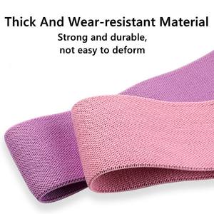 Elástico antideslizante cadera ejercicio bucle banda belleza gimnasio pierna círculo bandas de resistencia - Product Image 3