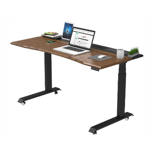 โต๊ะทำงาน SMARTDESK PRO รุ่นวอลนัท เมลามีนลายไม้ โครงสร้างเหล็ก ดีไซน์ทันสมัย เรียบง่าย เหมาะสำหรับห้องนอนหรือใช้ในโรงพยาบาล - Product Image 1