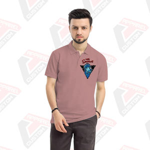 Premium Men's for Polo <b>Shirt</b> Comfortable Stylish Eco-Friendly Features for Summer-Denim Batik Corduroy Fabrics Appliques - Product Image 2