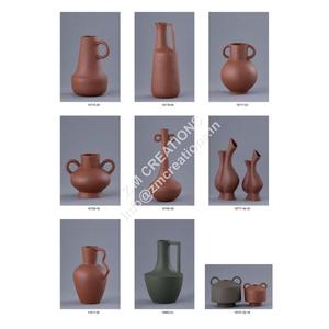 European Style Floor Flower <b>Vase</b> Set of 2 Handcrafted Aluminium <b>Vases</b> Event Supplies Home Decoration Elegant White <b>Vase</b> & Pots - Product Image 4