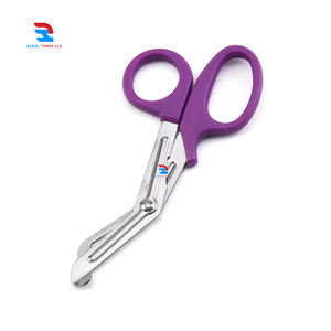 Tijeras de Corte Quirúrgico Manual para Trauma Veterinaria, Vendaje de Primeros Auxilios para Instrumentos Quirúrgicos Base Animal - Product Image 2