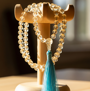 สร้อยคอลูกปัดโบฮีเมียนโบฮีเมียน108มาลาหินคริสตัลลาวาธรรมชาติบำบัดสำหรับพระพุทธศาสนาดีไซน์ล่าสุด - Product Image 4