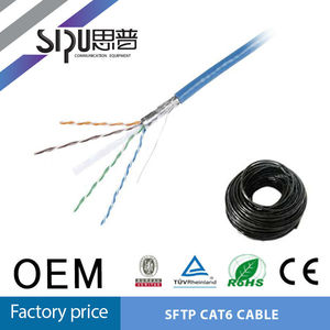 SIPU câble de caméra CCTV Cat6 de haute qualité câble <span class=keywords><strong>Ethernet</strong></span> SFTP 1000ft 300M avec gaine en PVC pour la communication <span class=keywords><strong>et</strong></span> la communication - Product Image 2