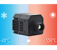 Caméra thermique infrarouge à mise au point fixe IRay AT31F AT61F 640x512, capteur d'imagerie pour la mesure de température industrielle en ligne