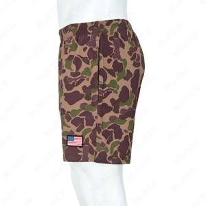 กางเกงขาสั้นสำหรับผู้ชายกางเกงขาสั้นเล่นยิมผ้าสแปนเด็กซ์โพลีเอสเตอร์ระบายอากาศได้สำหรับออกกำลังกายฟิตเนสฟิตเนส - Product Image 4