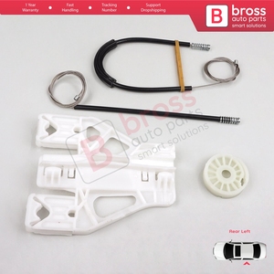 ชุดซ่อมมอเตอร์กระจกไฟฟ้าหลังซ้าย รุ่น BWR872 สำหรับ A4 S4 B8 8K 8KH 8K5 8K2 ปี 2008-2015 4/5 ประตู 8K0839461 - Product Image 2