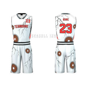 Uniformes de baloncesto transpirables personalizados de secado rápido BSCI Reversible poliéster ropa deportiva camisetas de talla grande técnicas impresas - Product Image 3