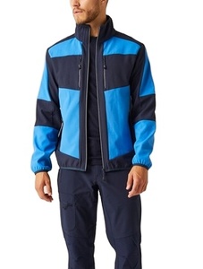 Logo personnalisé Veste Softshell d'Hiver pour Hommes Col Montant Réversible Imperméable Respirant Style Vintage Lettre Vêtements de Plein Air - Product Image 4