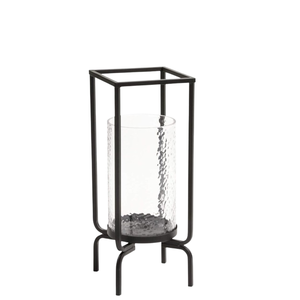 Portavelas moderno de huracanes de Metal con Base de hierro, portavelas de estilo moderno, decoración de Villa para el hogar, huracanes de Metal de vidrio - Product Image 6