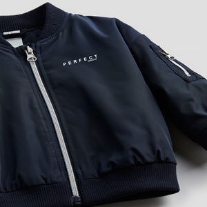 Blouson Bomber pour Petits Enfants de Haute Qualité, Conçu sur Mesure, Chaud, Épais, 100% Polyester, avec Fermeture Éclair, pour Garçons et Filles - Product Image 2