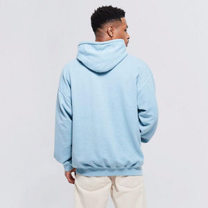 Sweat à capuche pour homme surdimensionné en coton 100% lourd, lavage à l'acide vintage, broderie, qualité supérieure, service OEM - Product Image 2