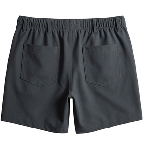 Shorts de sport en coton respirant pour hommes, broderie frontale, séchage rapide, vêtements de sport, personnalisation OEM, vente en gros - Product Image 4
