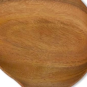 Meilleure vente de haute qualité Design Vintage en bois poli plateau de service polyvalent cuisine support assiette plat maison fête mariage - Product Image 5