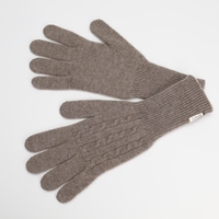 Luxuriöse Mongolische Kaschmir-Handschuhe für Damen Winter Thermo-Ski Umweltfreundlich Organisch Braun Warm Weich Feuchtigkeitsableitend