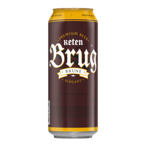 Brune Beer Keten Brug Lager 500ml Canette 6% ABV Foncé - Product Image 1