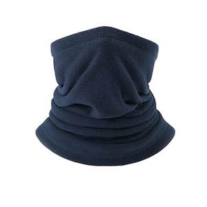 Logo personnalisé en gros tendance cou réchauffe haute qualité chaud hiver plaine teint tricoté cou réchauffe - Product Image 2