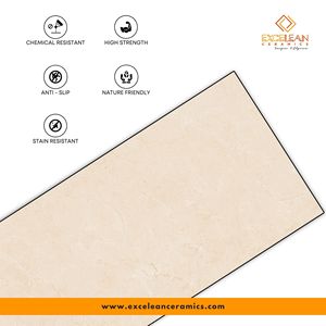 <span class=keywords><strong>Travertine</strong></span> hiệu suất cao Trọng lượng nhẹ tường gạch sàn 600x1200 sứ đá tự nhiên gạch vàng sàn màu be gốm - Product Image 5