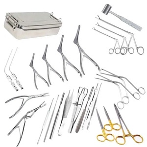 Septoplastie ensemble chirurgical Micro Fine Teet Adson tissu dissection pince et poignée de scalpel #7 Kit d'outils de chirurgie nasale - Product Image 3