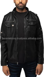 High Quality Unisex Winter Motorbike Genuine Leather Jacket <b>Waterproof</b> Breathable Plus Size OEM Service From Boomletcorp - Product Image 6