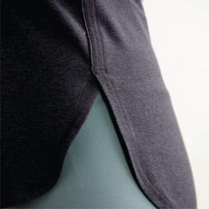 92% Polyester Recyclé 8% Spandex Slim Fit Séchage Rapide Évacuation De L'humidité Anti Odeur Poivre Noir Renouveler Respirant À Manches Longues T - Product Image 6