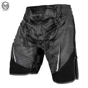 กางเกง MMA ไซส์ใหญ่ คุณภาพสูง วัสดุที่ดีที่สุด กางเกงชกมวยคิกบ็อกซิ่งสำหรับผู้ชาย พร้อมสีที่ปรับแต่งได้ - Product Image 3