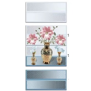 300x600mm Azulejos de pared de cerámica esmaltados decorativos de alta calidad 12x24 para exteriores Diseño árabe HD Azulejos de porcelana brillante - Product Image 3