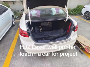 เครื่องพิมพ์ผนัง3D โดยตรงผนังภาพวาดผนังวาดสำหรับตกแต่งโฆษณาหนึ่งหัวหรือสองหัว - Product Image 5