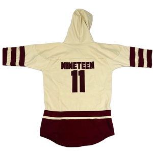 Sudadera con capucha personalizada para hombre, logotipo universitario, fraternidad, antiencogimiento, 340g, estampado polar, poliéster/algodón, otoño - Product Image 2