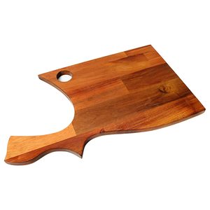 เขียงไม้ธรรมชาติมีด้ามจับสำหรับสับเนื้อสินค้าในครัวงานตามสั่ง - Product Image 1