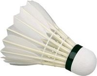 Volants de badminton professionnels personnalisés équipement sportif de qualité tête de mer logo plume d'oie canard liège matériel boule en nylon