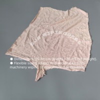 Chiffons en coton pur de qualité supérieure, de couleur, pour le nettoyage industriel, chiffons de nettoyage pour les navires