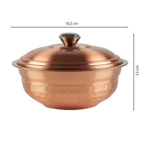 Bol de riz en cuivre de haute qualité, accessoires de cuisine, dernier bol en cuivre bon marché, fait à la main pour les fêtes - Product Image 4