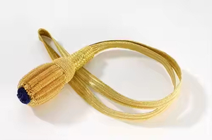 2025 Antique Épée Noeud Glands Cordon En Gros Polyester Bullion Fil Filet Uniforme Accessoires Coupe Noeuds - Product Image 6