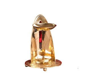 Brûleur d'encens religieux en métal doré poli, taille et forme personnalisées, en laiton/bois, pour accessoires de décoration intérieure - Product Image 5