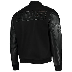 Chenille broderie cuir manches Baseball collège hommes hiver Letterman Bomber Varsity veste fabriquée au Pakistan 2025 - Product Image 4