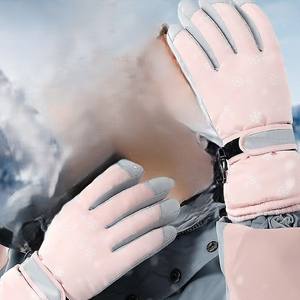 Gants de ski pour hommes au design unique, dernier matériau imperméable au doigt, Offre Spéciale gants de ski chauffants pour hommes au tarif de gros - Product Image 6